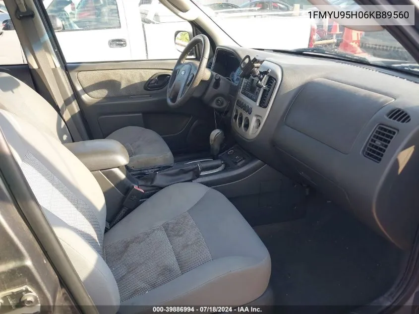 1FMYU95H06KB89560 2006 Ford Escape Hybrid