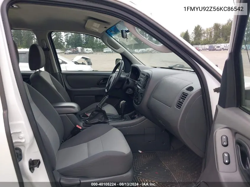 1FMYU92Z56KC86542 2006 Ford Escape Xls/Xls Manual