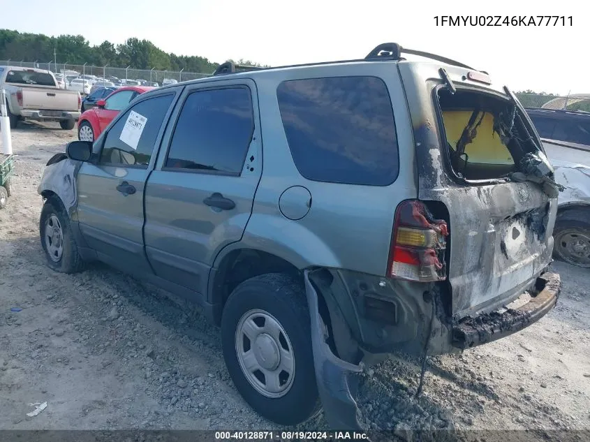 1FMYU02Z46KA77711 2006 Ford Escape