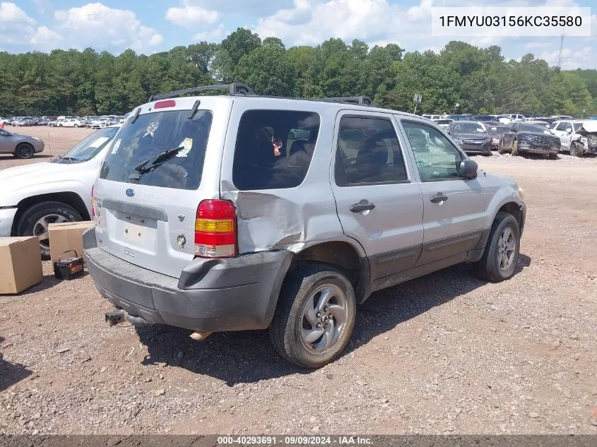 1FMYU03156KC35580 2006 Ford Escape Xlt/Xlt Sport