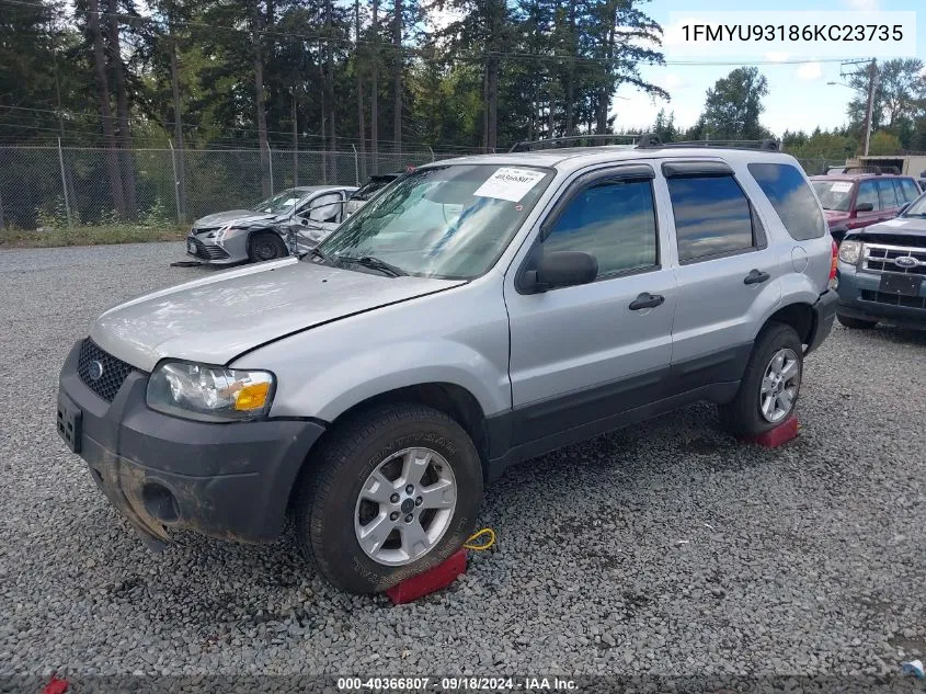 1FMYU93186KC23735 2006 Ford Escape Xlt/Xlt Sport