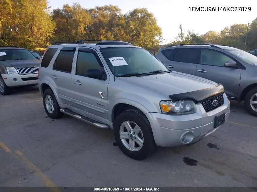 2006 Ford Escape Hev VIN: 1FMCU96H46KC27879 Lot: 40516969