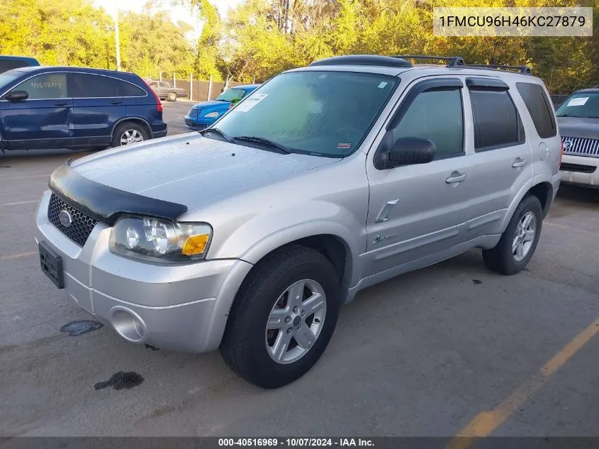 2006 Ford Escape Hev VIN: 1FMCU96H46KC27879 Lot: 40516969