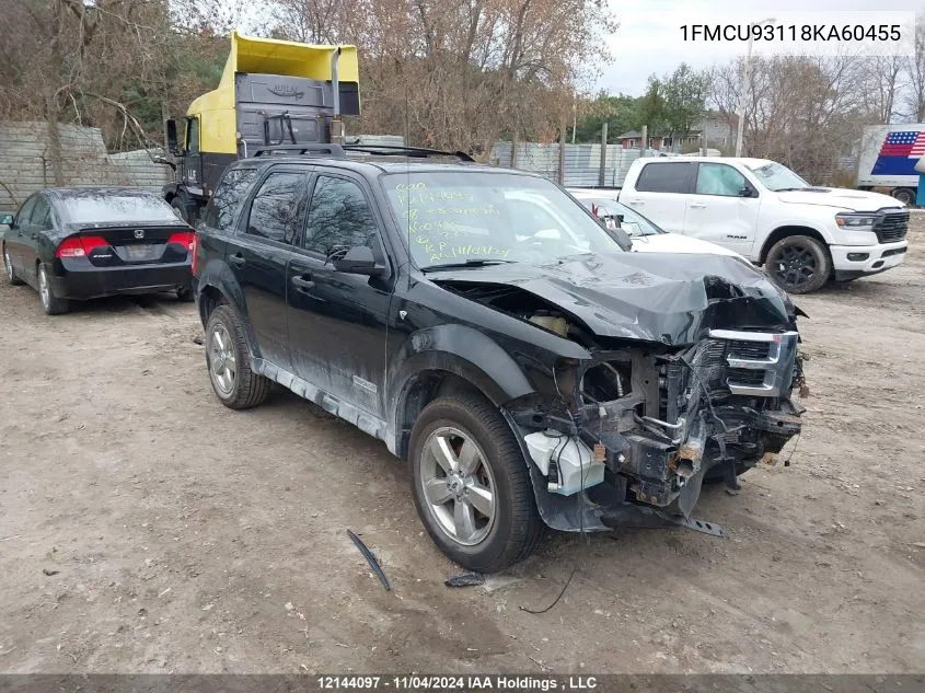 1FMCU93118KA60455 2008 Ford Escape Xlt