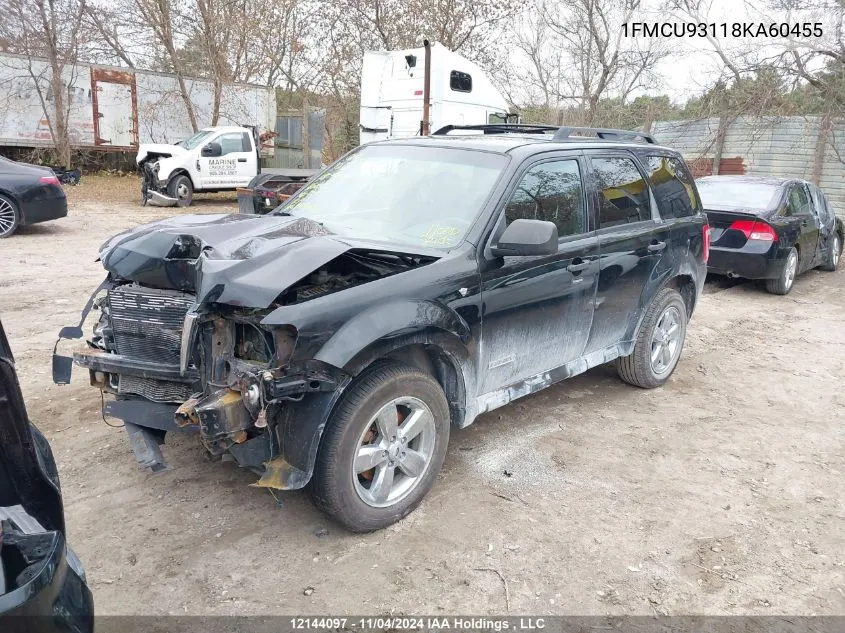 1FMCU93118KA60455 2008 Ford Escape Xlt