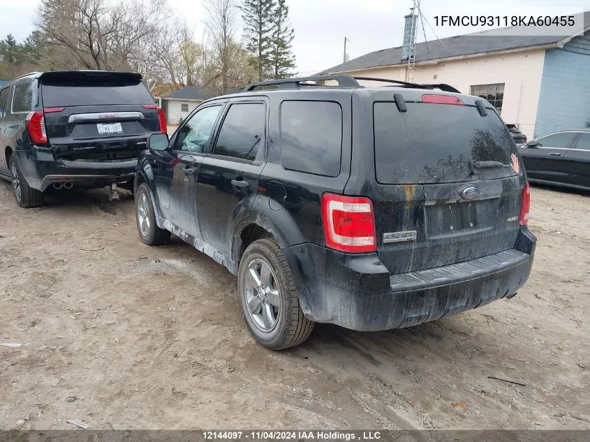 1FMCU93118KA60455 2008 Ford Escape Xlt