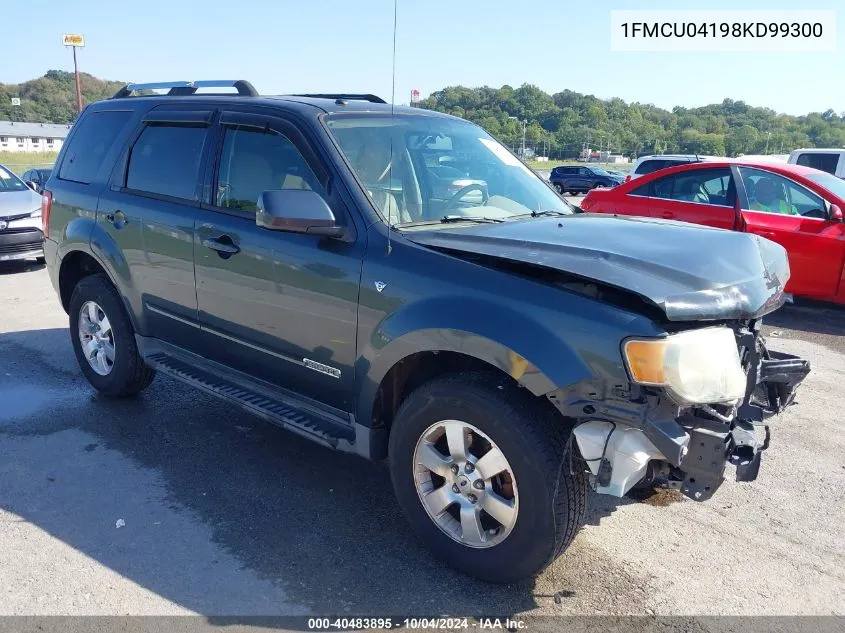 2008 Ford Escape Limited VIN: 1FMCU04198KD99300 Lot: 40483895