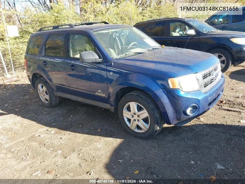 1FMCU03148KC81656 2008 Ford Escape Xlt