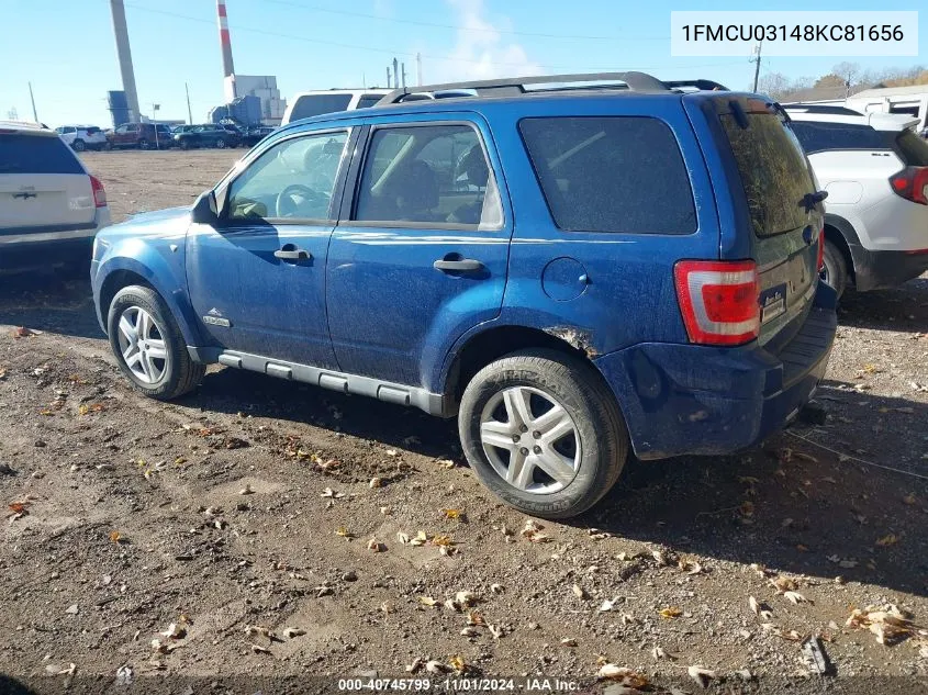 1FMCU03148KC81656 2008 Ford Escape Xlt