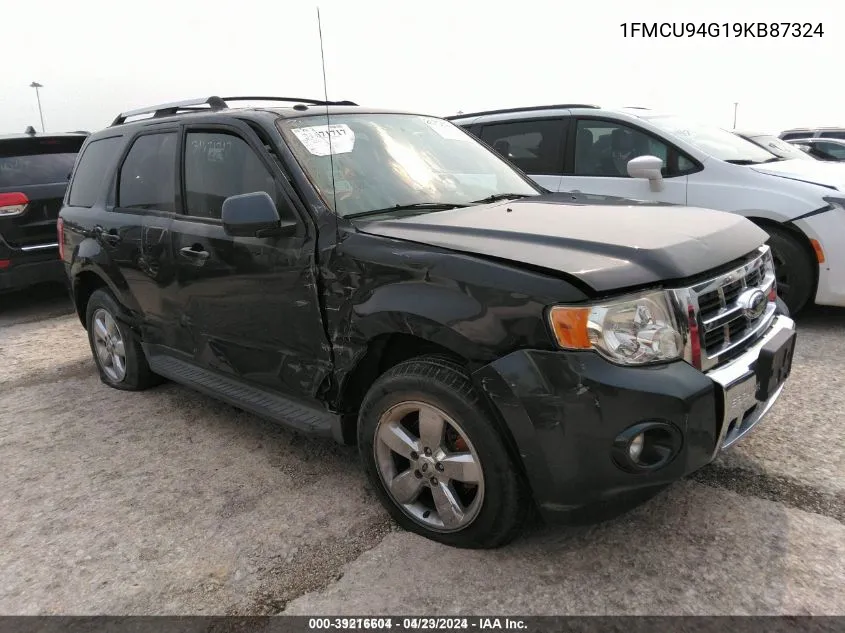 1FMCU94G19KB87324 2009 Ford Escape Limited