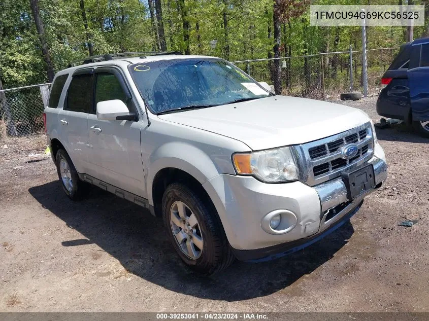 2009 Ford Escape Limited VIN: 1FMCU94G69KC56525 Lot: 39253041