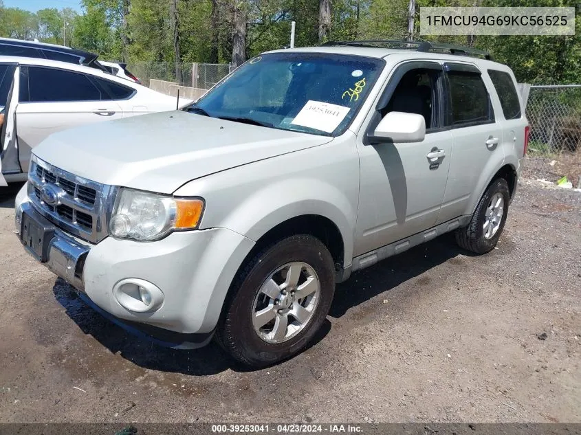 2009 Ford Escape Limited VIN: 1FMCU94G69KC56525 Lot: 39253041