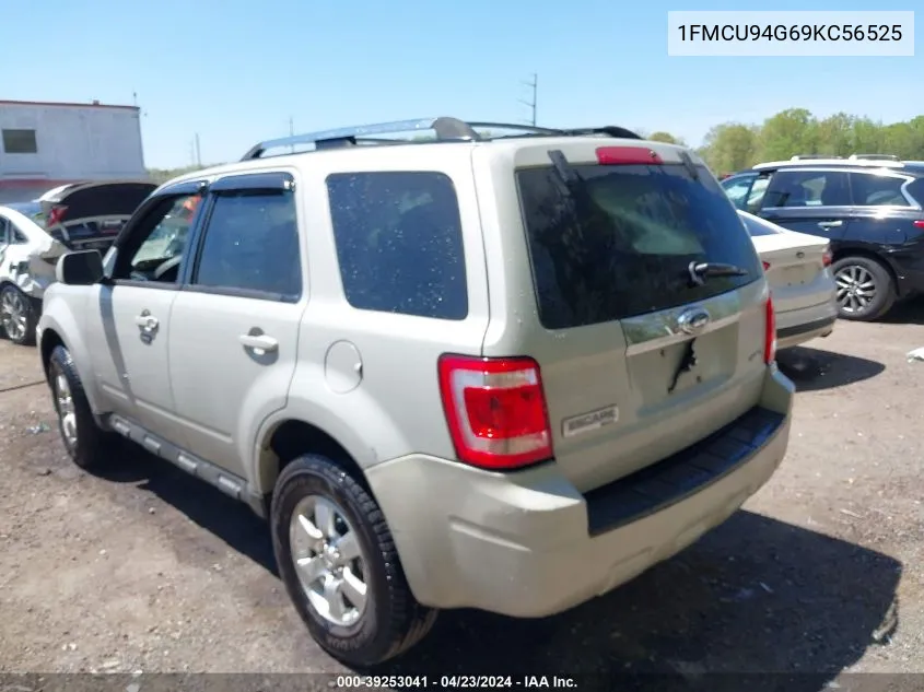 2009 Ford Escape Limited VIN: 1FMCU94G69KC56525 Lot: 39253041