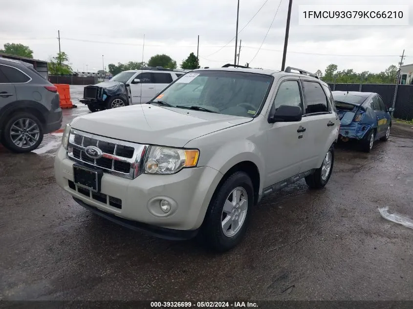 2009 Ford Escape Xlt VIN: 1FMCU93G79KC66210 Lot: 39326699