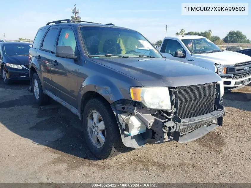 1FMCU027X9KA99693 2009 Ford Escape Xls