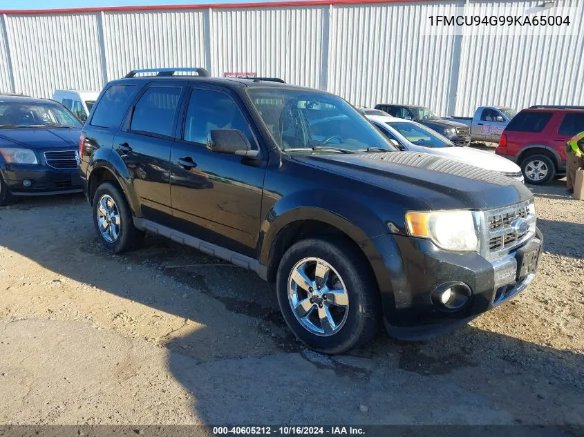 2009 Ford Escape Limited VIN: 1FMCU94G99KA65004 Lot: 40605212