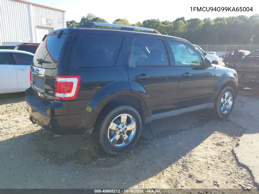 2009 Ford Escape Limited VIN: 1FMCU94G99KA65004 Lot: 40605212