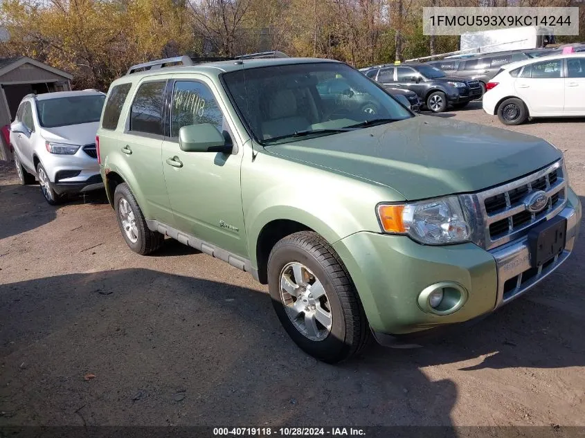 2009 Ford Escape Hybrid VIN: 1FMCU593X9KC14244 Lot: 40719118