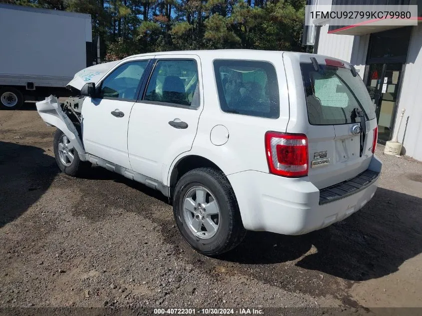 1FMCU92799KC79980 2009 Ford Escape Xls