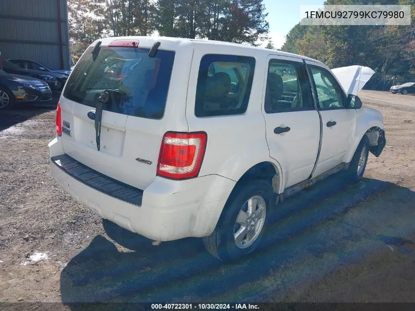 1FMCU92799KC79980 2009 Ford Escape Xls