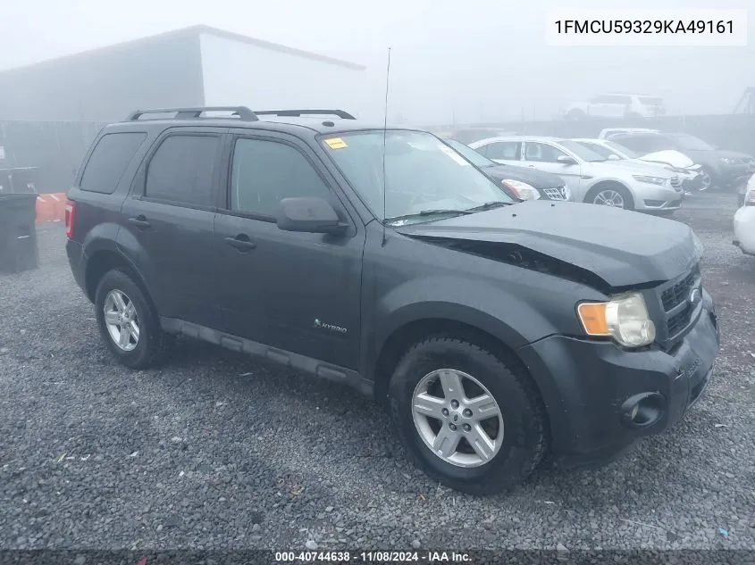 1FMCU59329KA49161 2009 Ford Escape Hybrid Limited