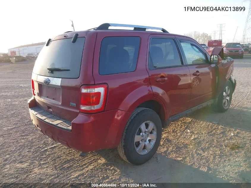 2010 Ford Escape Limited VIN: 1FMCU9EG4AKC13899 Lot: 40564486