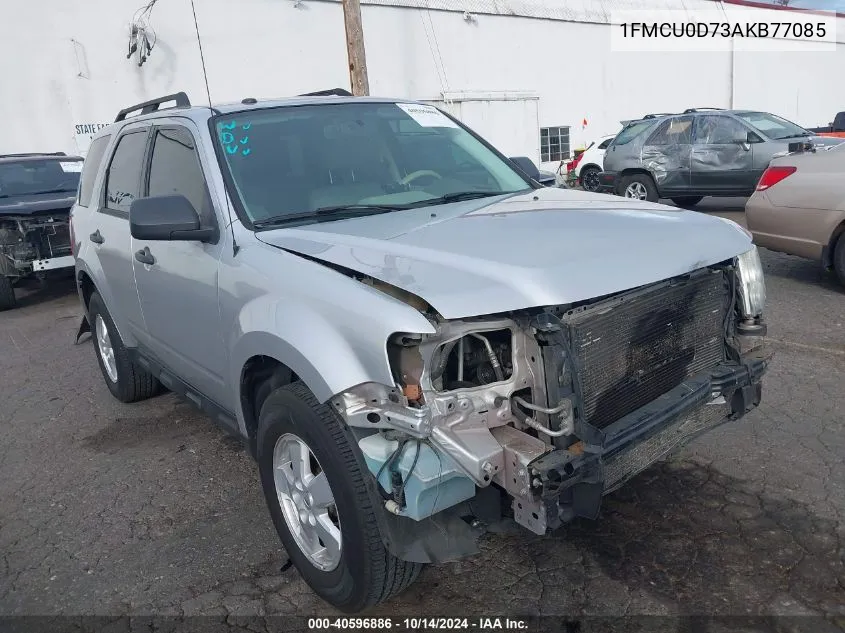 2010 Ford Escape Xlt VIN: 1FMCU0D73AKB77085 Lot: 40596886