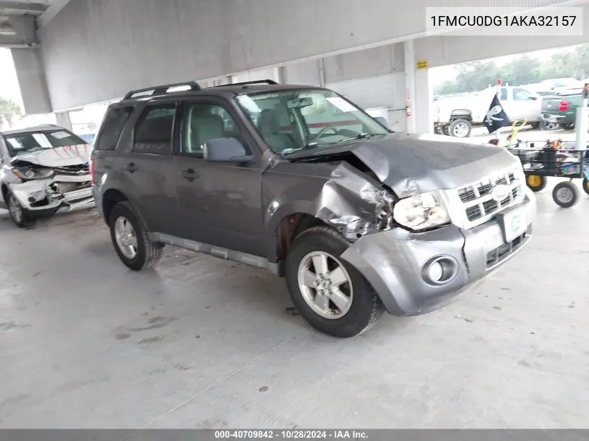 2010 Ford Escape Xlt VIN: 1FMCU0DG1AKA32157 Lot: 40709842