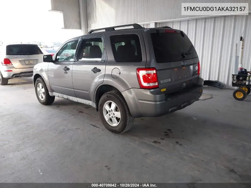 2010 Ford Escape Xlt VIN: 1FMCU0DG1AKA32157 Lot: 40709842