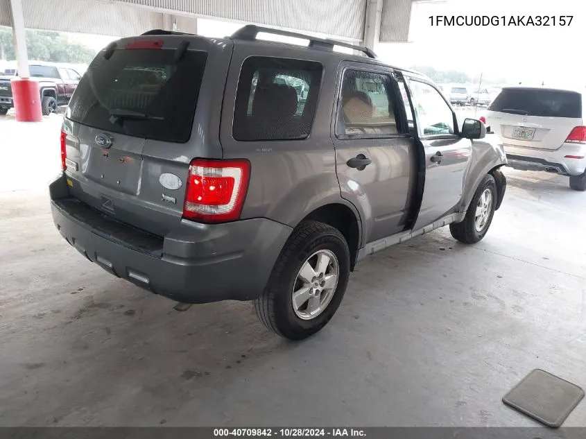 2010 Ford Escape Xlt VIN: 1FMCU0DG1AKA32157 Lot: 40709842