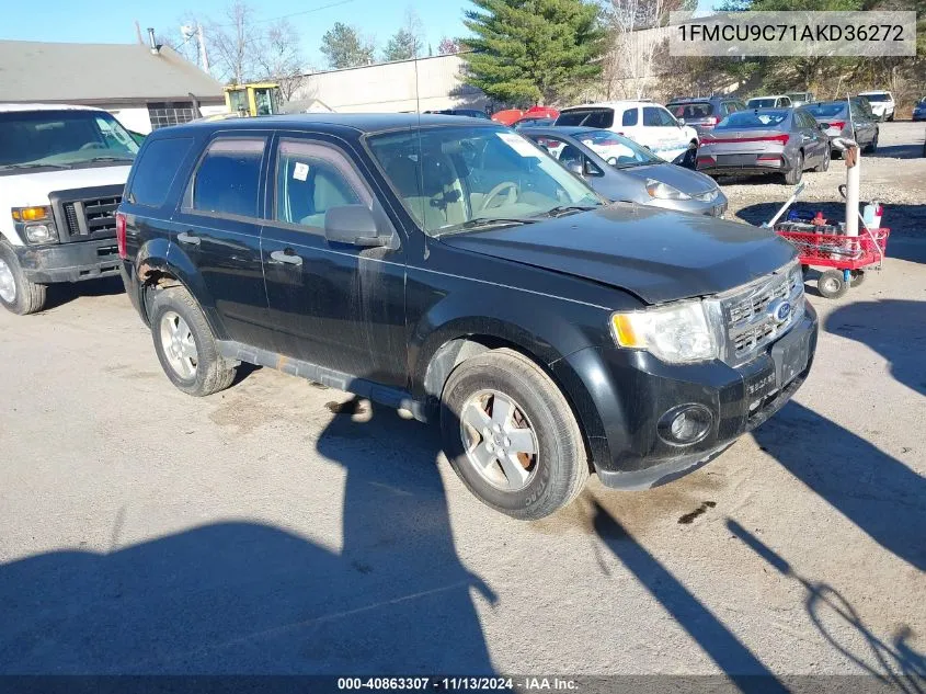 1FMCU9C71AKD36272 2010 Ford Escape Xls