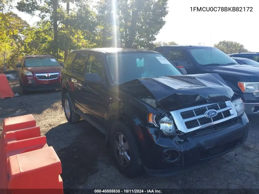 2011 Ford Escape Xls VIN: 1FMCU0C78BKB82172 Lot: 40555835