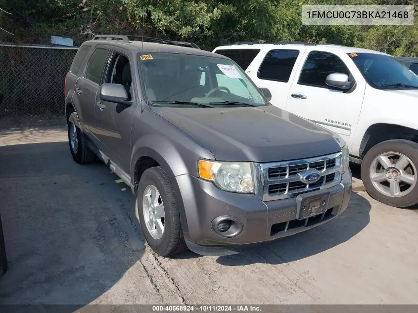 2011 Ford Escape Xls VIN: 1FMCU0C73BKA21468 Lot: 40568924