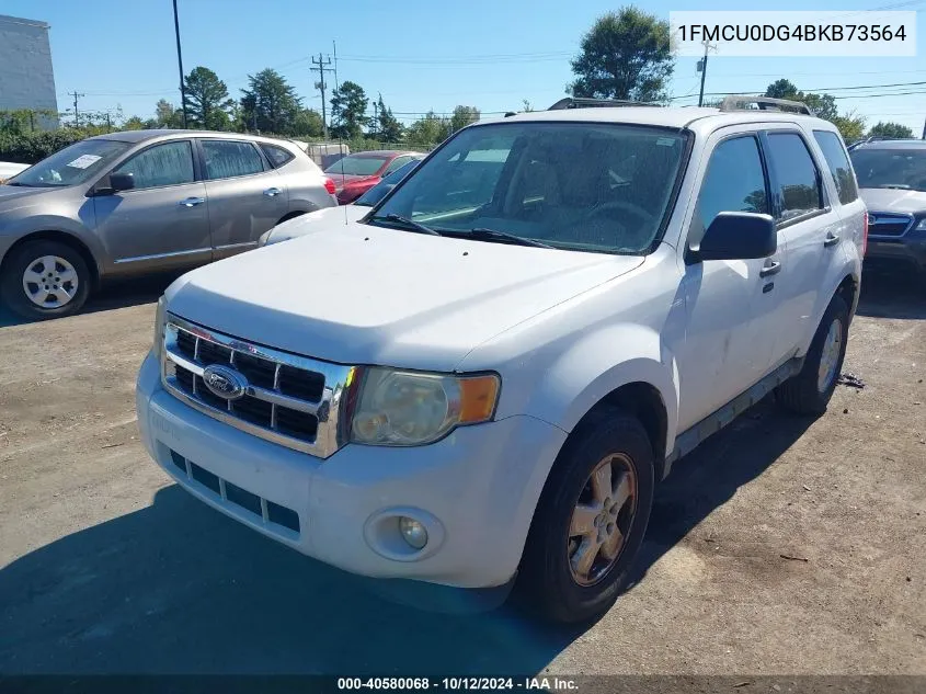 1FMCU0DG4BKB73564 2011 Ford Escape Xlt