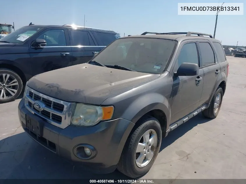 2011 Ford Escape Xlt VIN: 1FMCU0D73BKB13341 Lot: 40587496