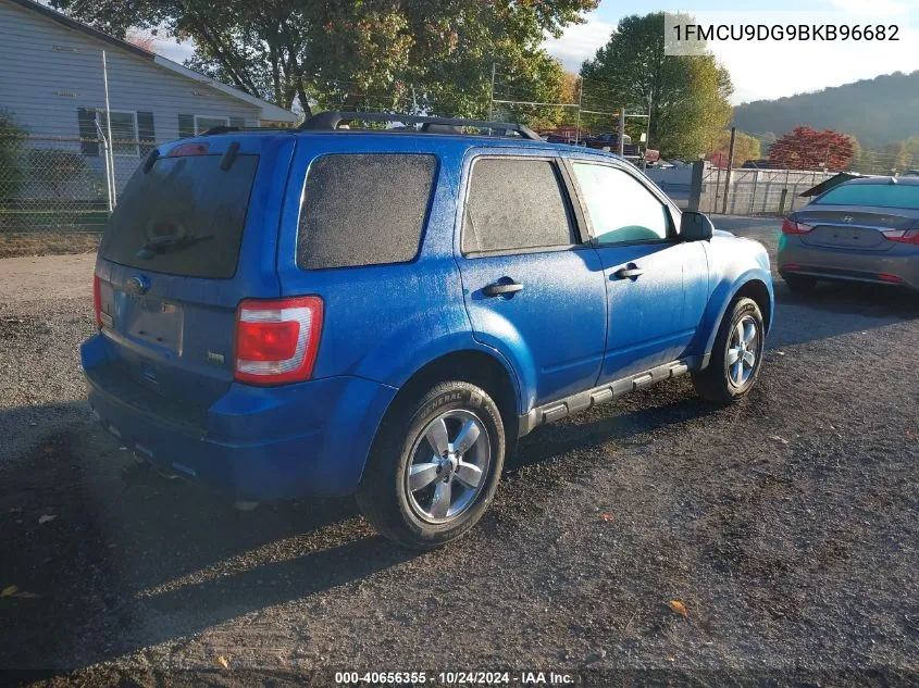 2011 Ford Escape Xlt VIN: 1FMCU9DG9BKB96682 Lot: 40656355