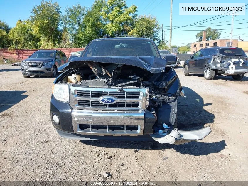 1FMCU9EG1CKB90133 2012 Ford Escape Limited