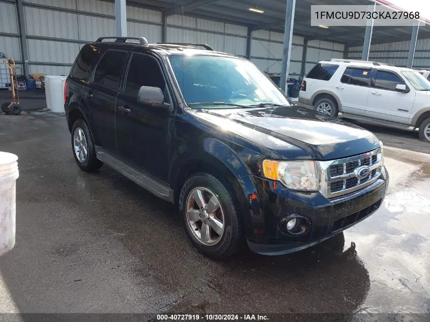 2012 Ford Escape Xlt VIN: 1FMCU9D73CKA27968 Lot: 40727919