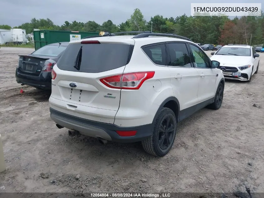 2013 Ford Escape Se VIN: 1FMCU0G92DUD43439 Lot: 12054804