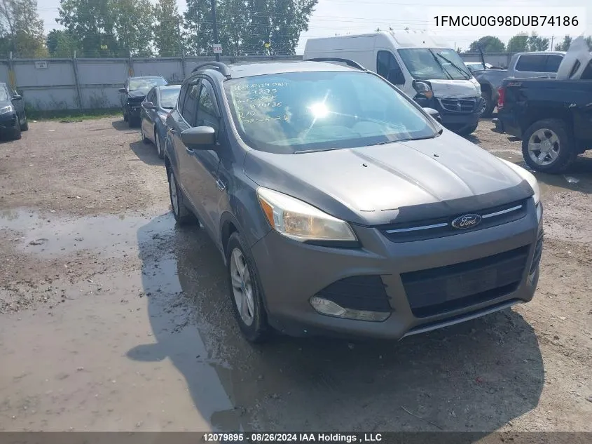 2013 Ford Escape Se VIN: 1FMCU0G98DUB74186 Lot: 12079895