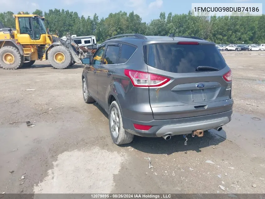 2013 Ford Escape Se VIN: 1FMCU0G98DUB74186 Lot: 12079895