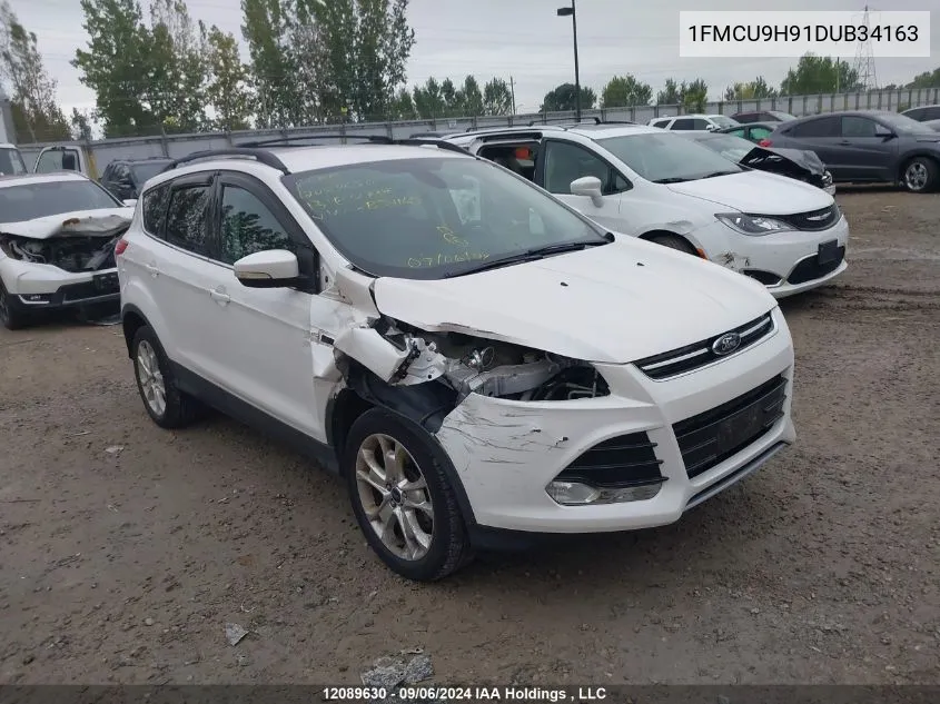 2013 Ford Escape Sel VIN: 1FMCU9H91DUB34163 Lot: 12089630