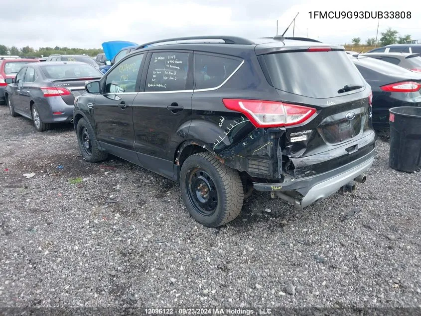 2013 Ford Escape Se VIN: 1FMCU9G93DUB33808 Lot: 12096122