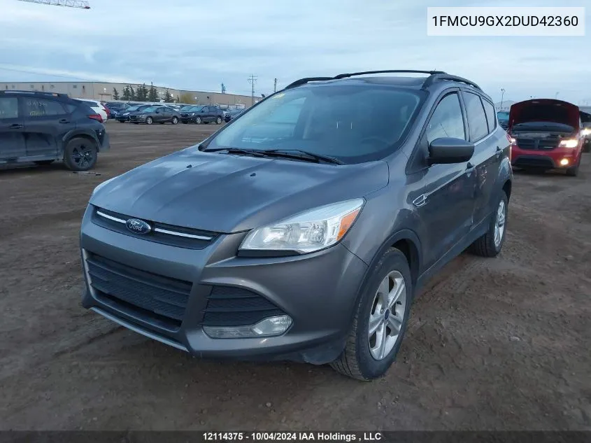 2013 Ford Escape Se VIN: 1FMCU9GX2DUD42360 Lot: 12114375