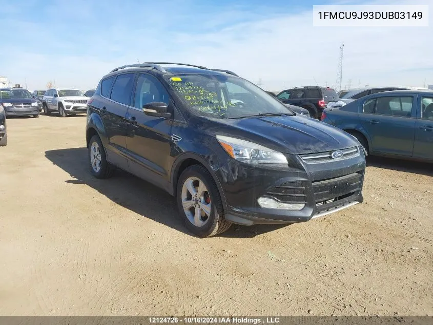 2013 Ford Escape Titanium VIN: 1FMCU9J93DUB03149 Lot: 12124726