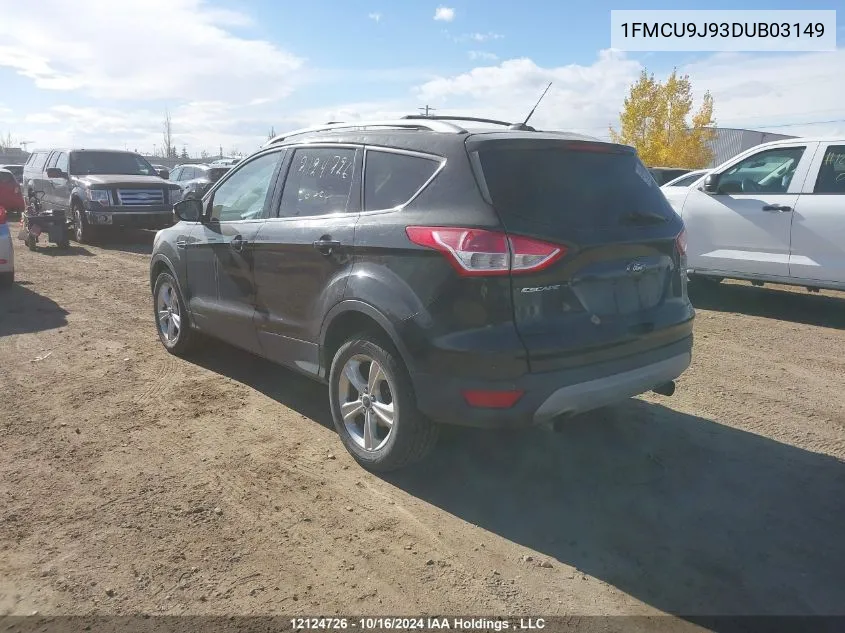 2013 Ford Escape Titanium VIN: 1FMCU9J93DUB03149 Lot: 12124726