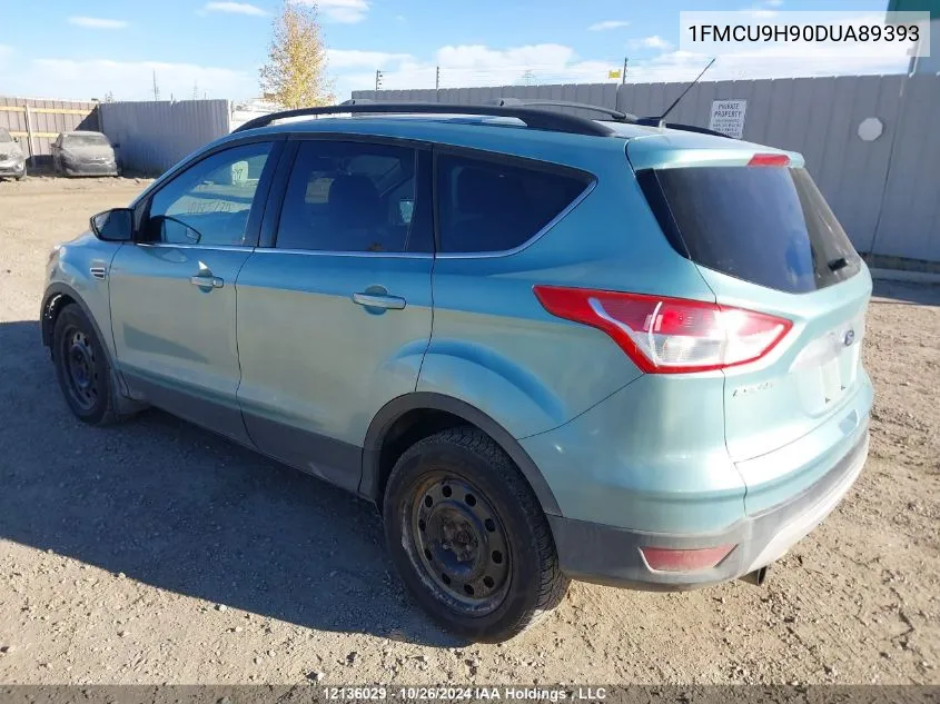 2013 Ford Escape Sel VIN: 1FMCU9H90DUA89393 Lot: 12136029