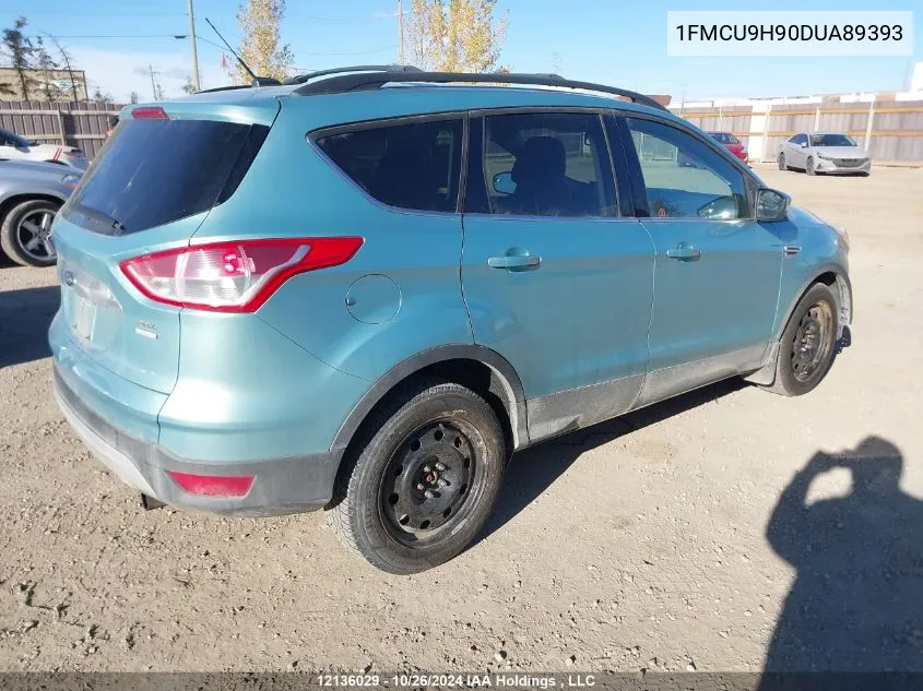 2013 Ford Escape Sel VIN: 1FMCU9H90DUA89393 Lot: 12136029