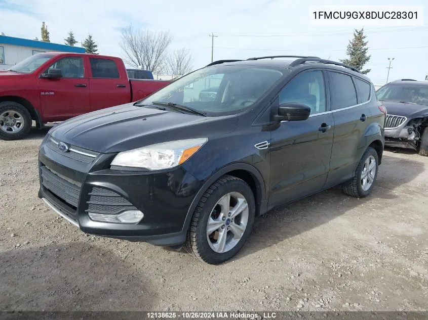 2013 Ford Escape Se VIN: 1FMCU9GX8DUC28301 Lot: 12138625