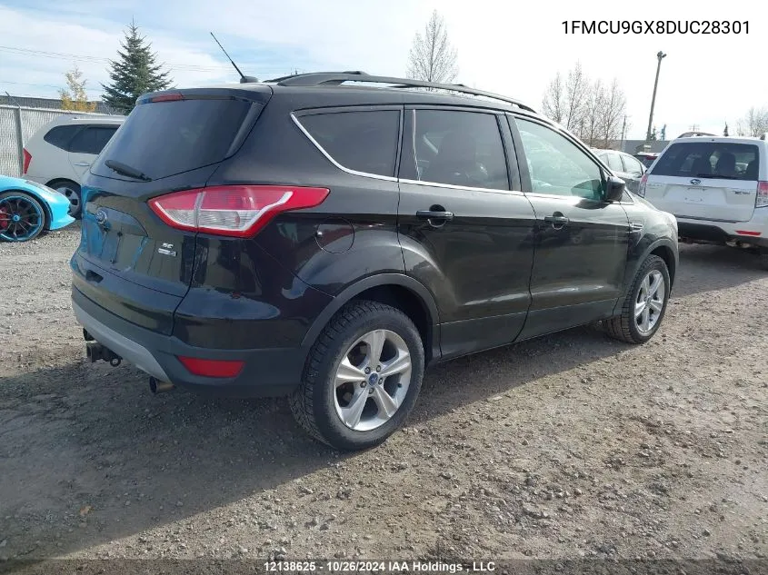 2013 Ford Escape Se VIN: 1FMCU9GX8DUC28301 Lot: 12138625